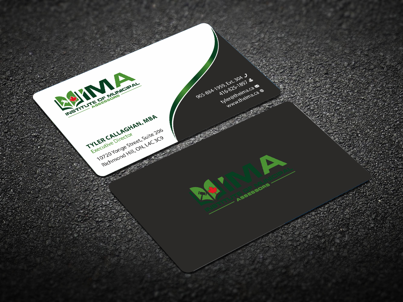 Business Card Design by Infinitive Technology for The Institute of Municipal Assessors | Design #24739404