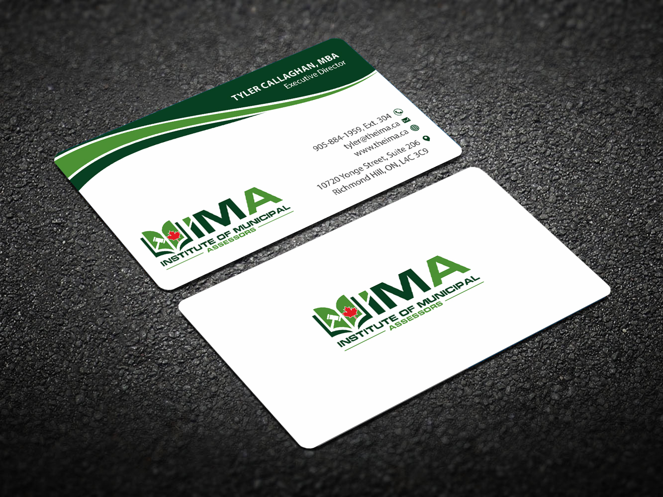 Business Card Design by Infinitive Technology for The Institute of Municipal Assessors | Design #24739405