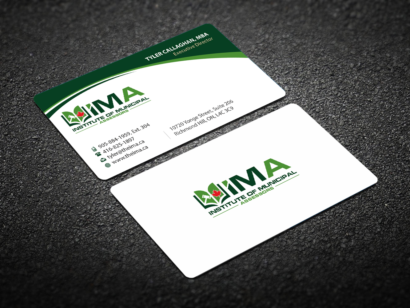 Business Card Design by Infinitive Technology for The Institute of Municipal Assessors | Design #24739406