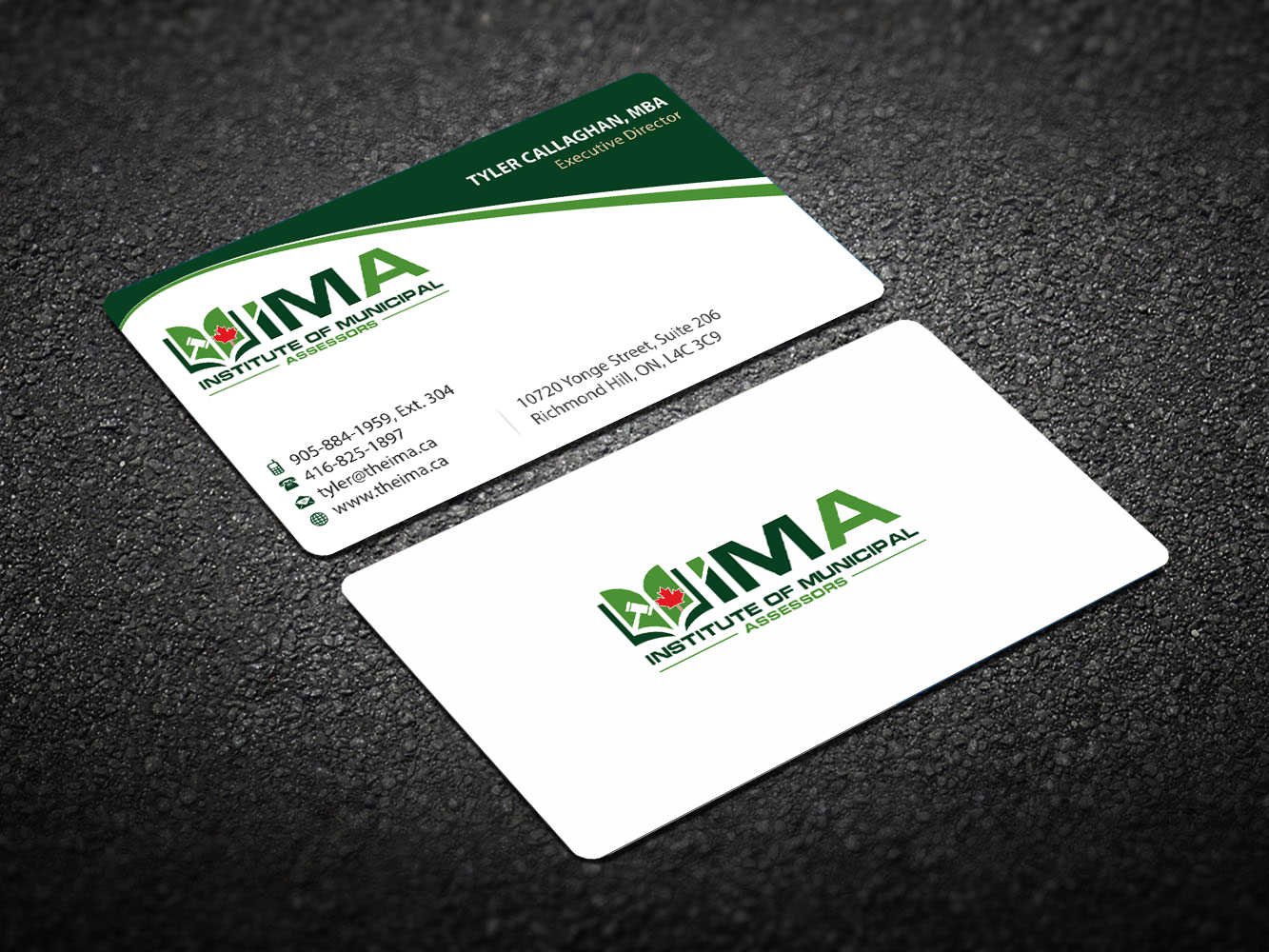 Business Card Design by Infinitive Technology for The Institute of Municipal Assessors | Design #24739407