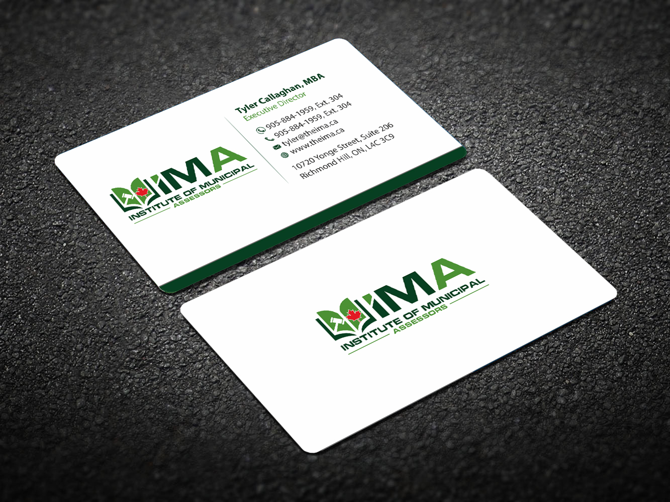 Business Card Design by Infinitive Technology for The Institute of Municipal Assessors | Design #24739419