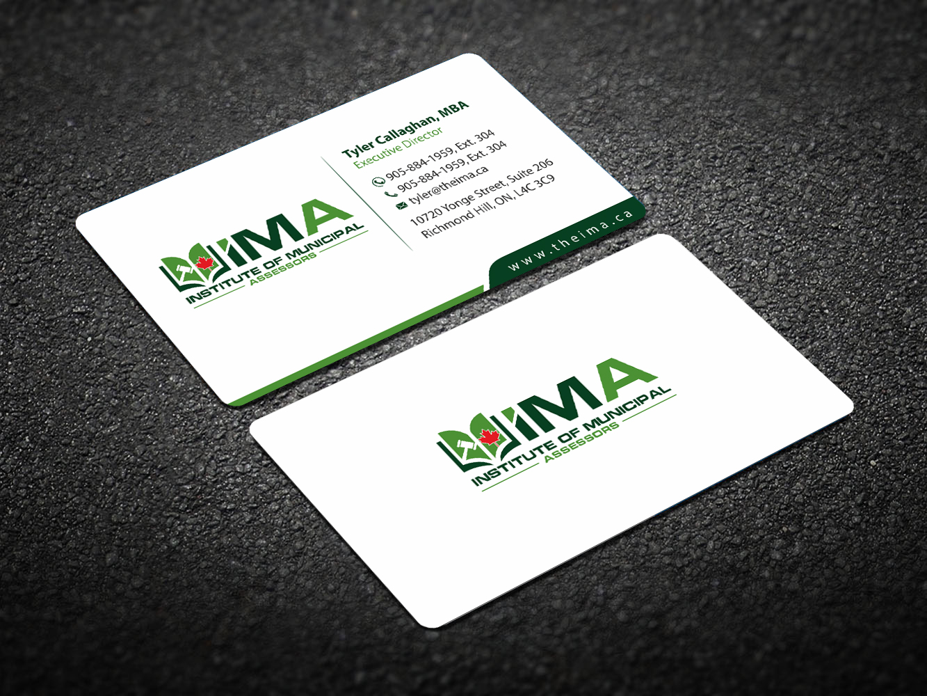 Business Card Design by Infinitive Technology for The Institute of Municipal Assessors | Design #24739420