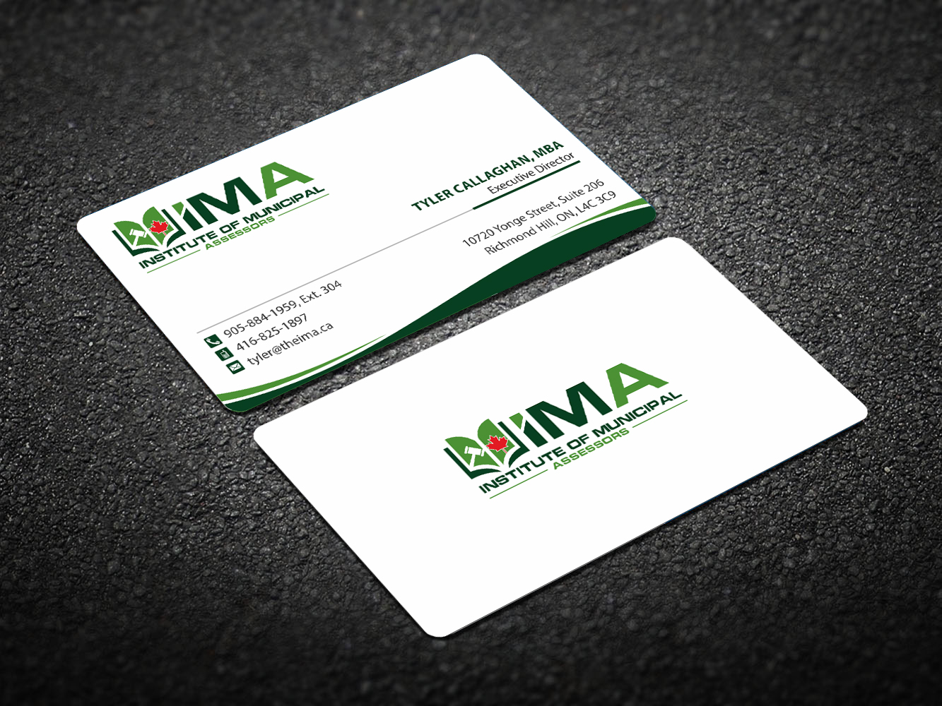 Business Card Design by Infinitive Technology for The Institute of Municipal Assessors | Design #24739421
