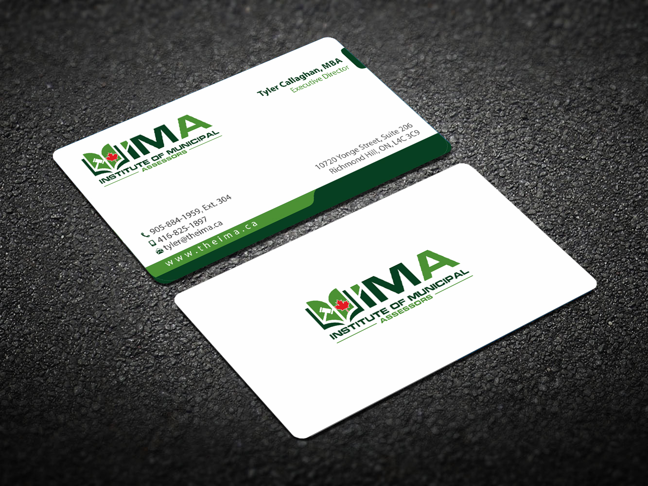 Business Card Design by Infinitive Technology for The Institute of Municipal Assessors | Design #24739422