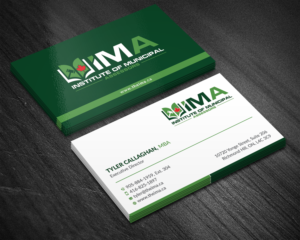 Business Card Design by Neamot for The Institute of Municipal Assessors | Design: #24737812
