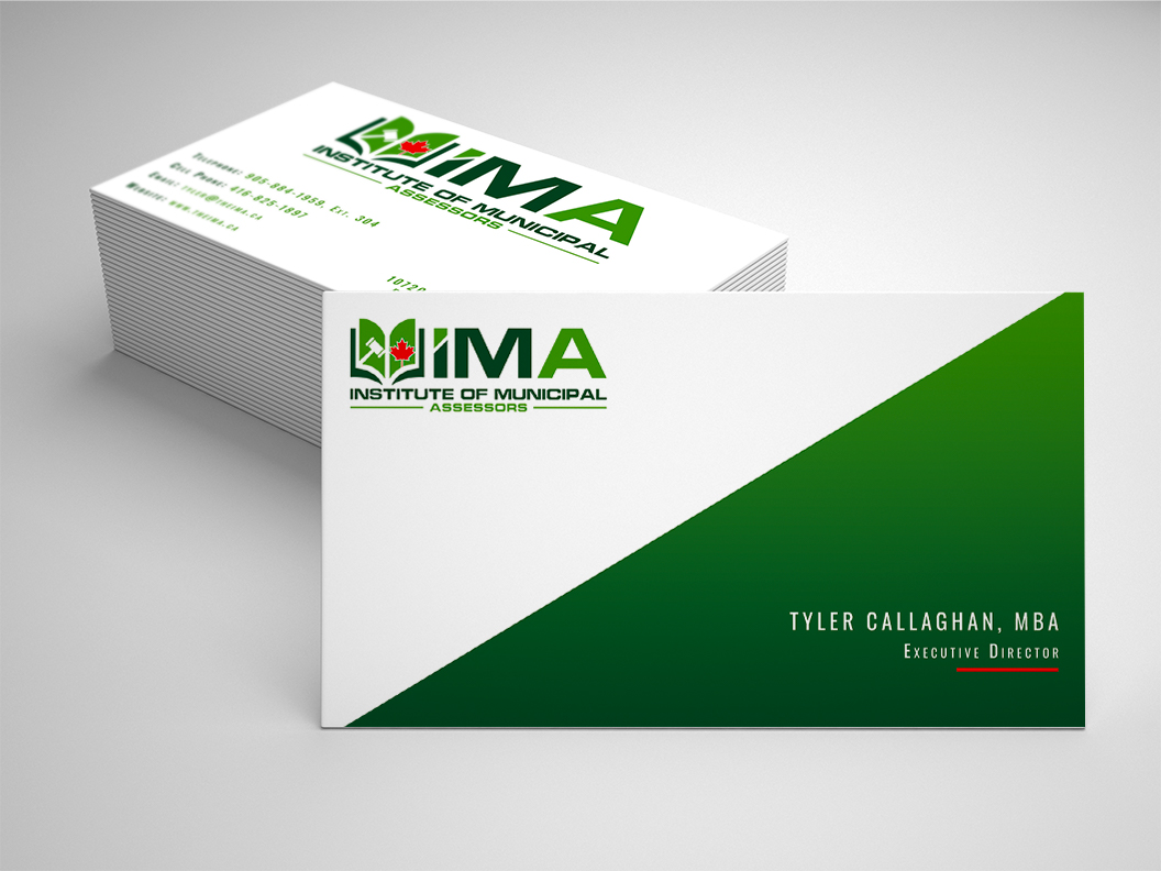 Design de Carte de Visite par Ai Graphics pour The Institute of Municipal Assessors | Design #24754880
