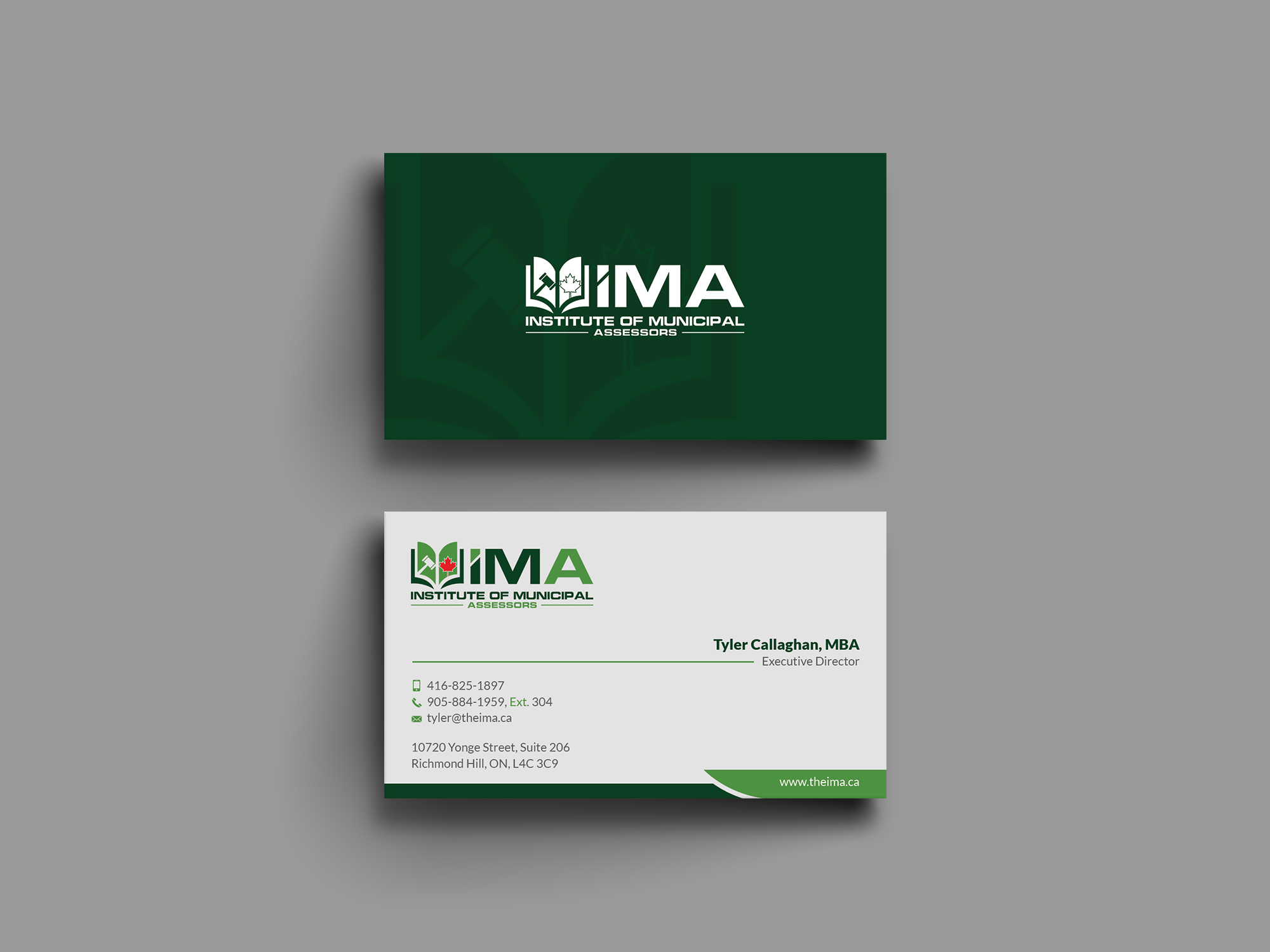 Business Card Design by depictionist for The Institute of Municipal Assessors | Design #24754648