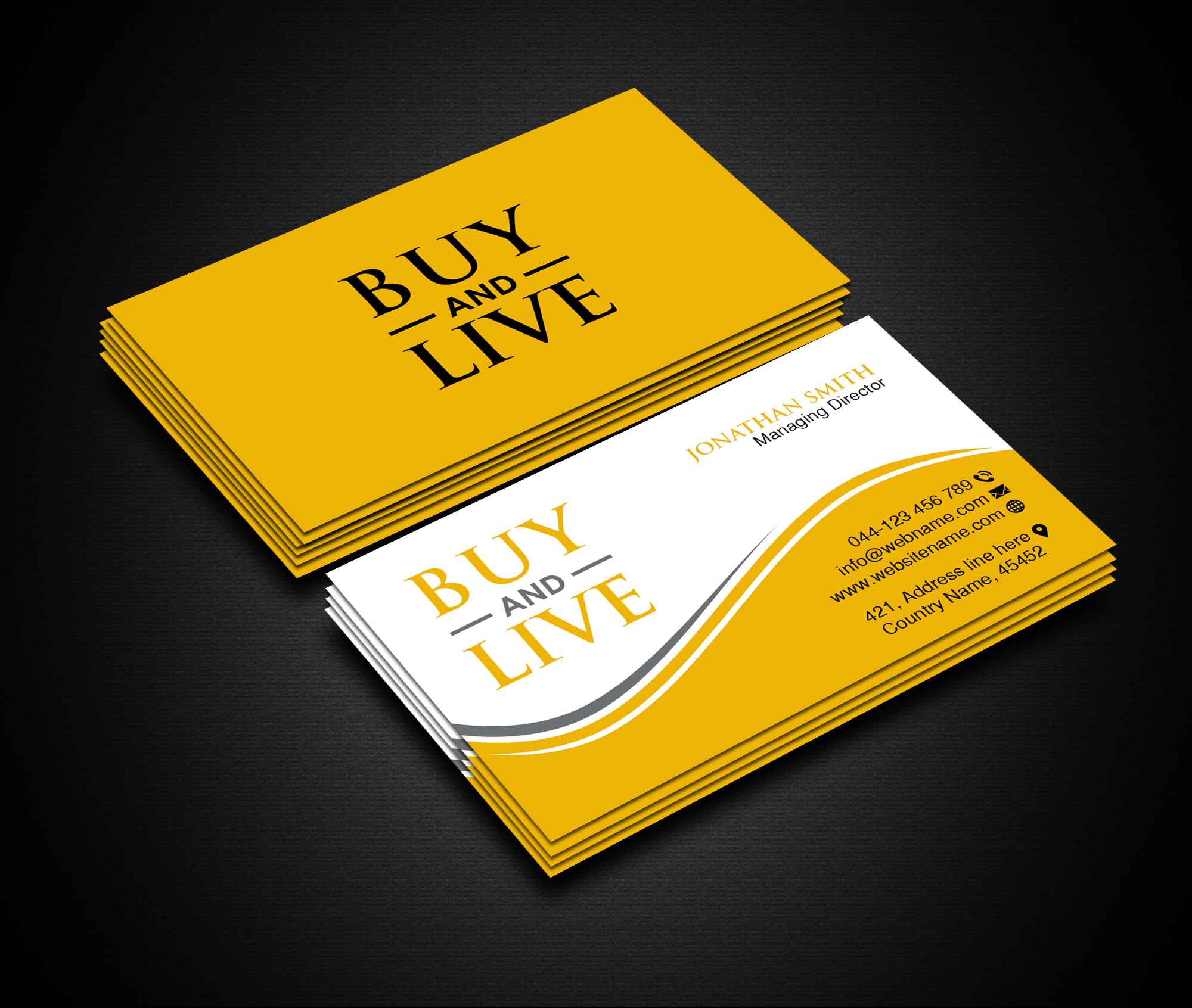 Stationery Design by Creations Box 2015 for this project | Design #24790739