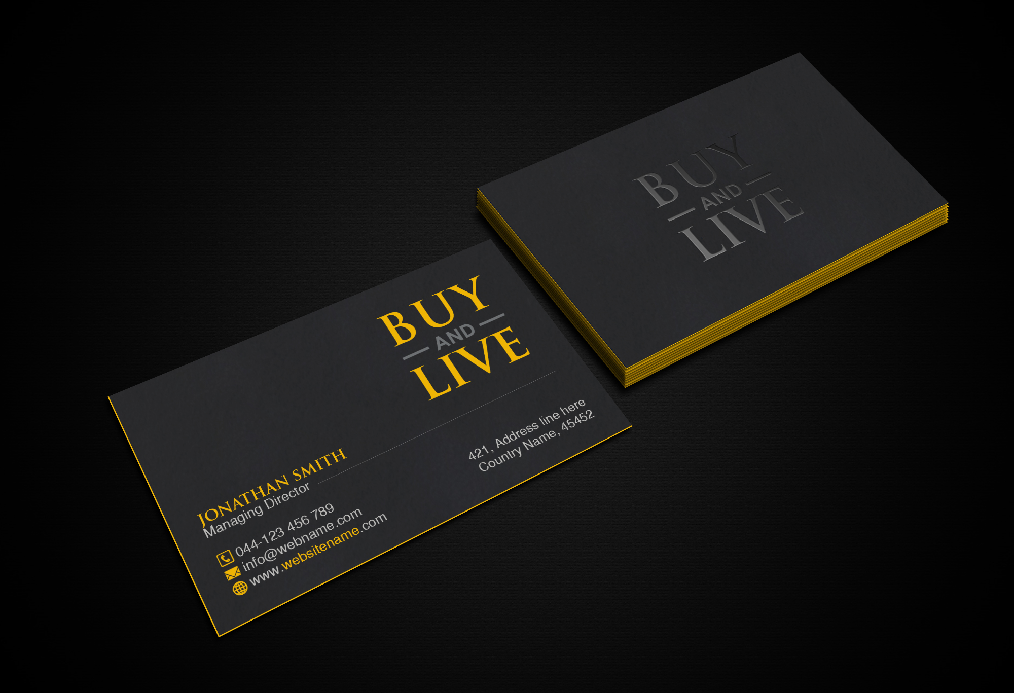 Stationery Design by Creations Box 2015 for this project | Design #24790802