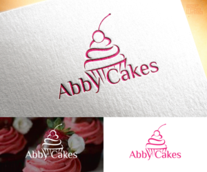 Abby Cakes | Logo Design by step forward 2