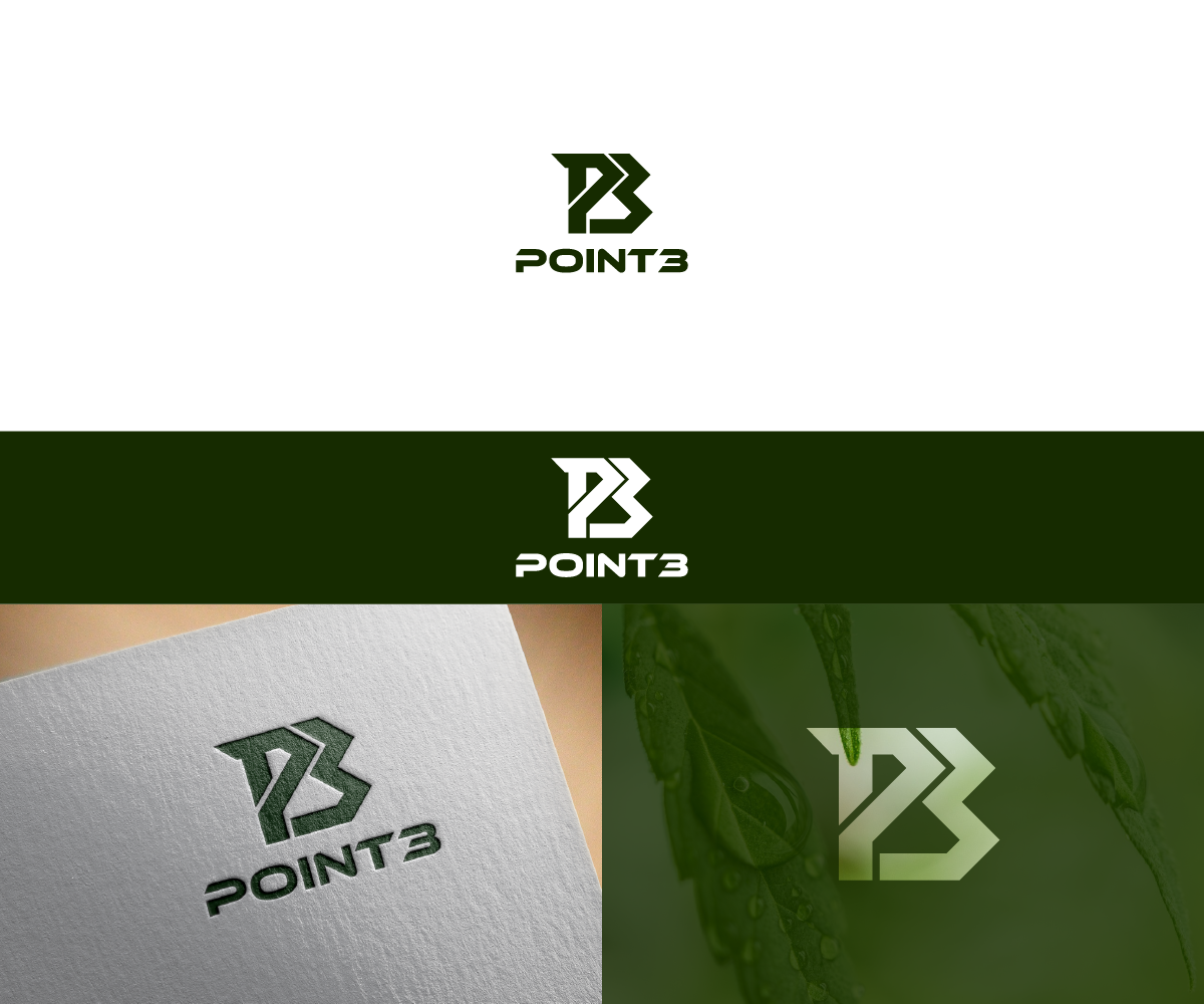 Logo Design by Vetroff for Point3THC LLC | Design #24731636