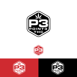 Logo Design by MG.graphics for Point3THC LLC | Design: #24741715