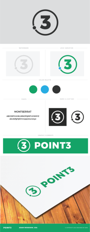 Design de Logo par Sara18 pour Point3THC LLC | Design #24739434
