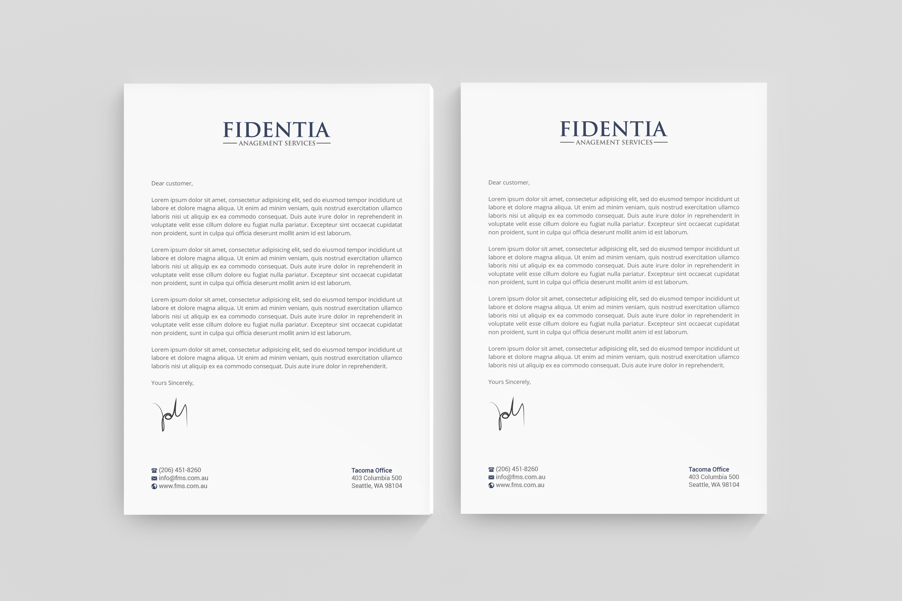 Stationery Design by R.design for this project | Design #24736307