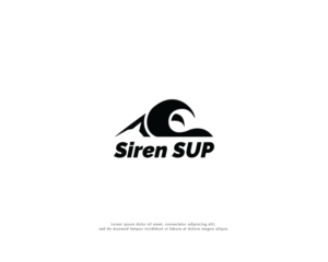 Siren SUP | Logo Design by Ara Studio