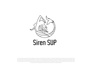 Siren SUP | Logo Design by Ng V Duc