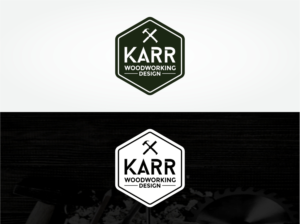 Logo-Design von Robby SC für Karr Woodworking Design  | Design #24742610