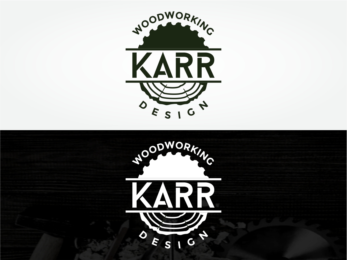 Logo-Design von Robby SC für Karr Woodworking Design  | Design #24742612
