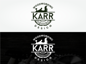 Diseño de Logo por Robby SC para Karr Woodworking Design  | Diseño: #24742613