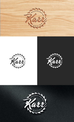 Diseño de Logo por GLDesigns para Karr Woodworking Design  | Diseño: #24739476