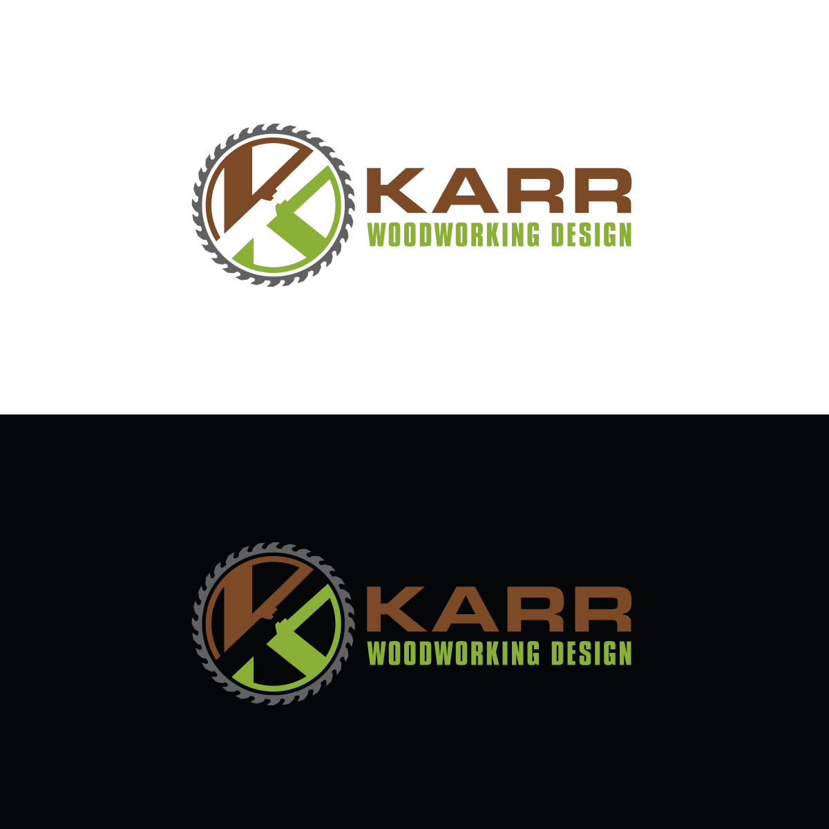 Logo Design by prodesigns99 for Karr Woodworking Design  | Design #24740649