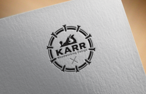 Diseño de Logo por e-art™ para Karr Woodworking Design  | Diseño: #24744929