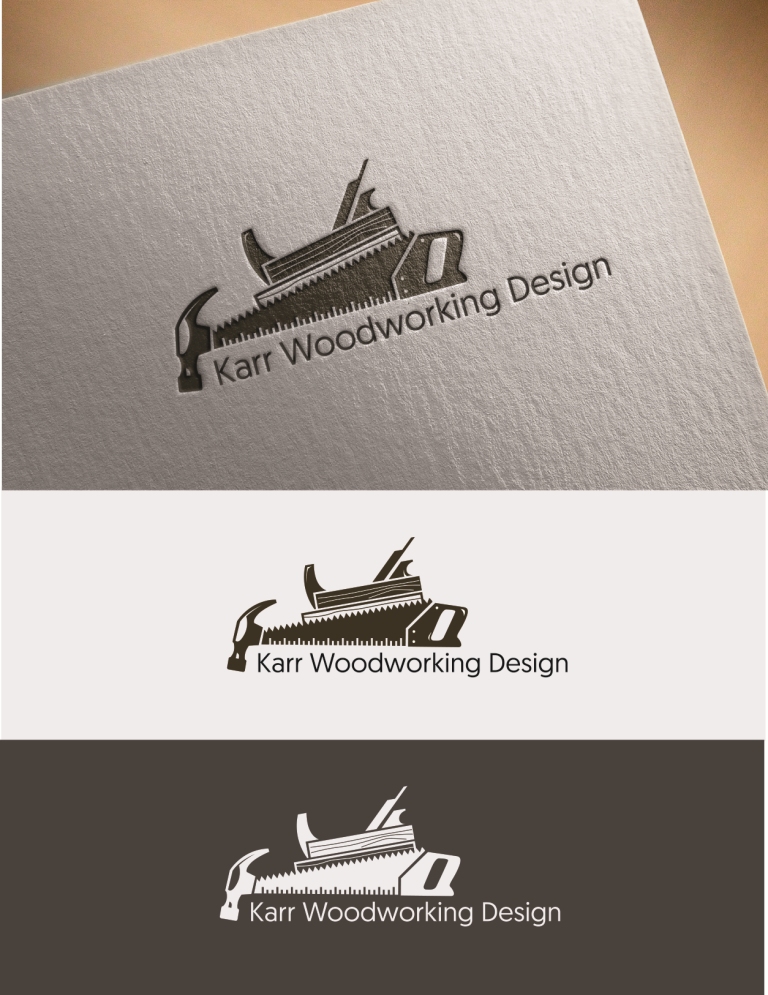 Logo-Design von HzK Designs für Karr Woodworking Design  | Design #24740356