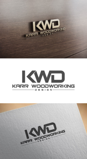 Diseño de Logo por expert pro para Karr Woodworking Design  | Diseño: #24744542