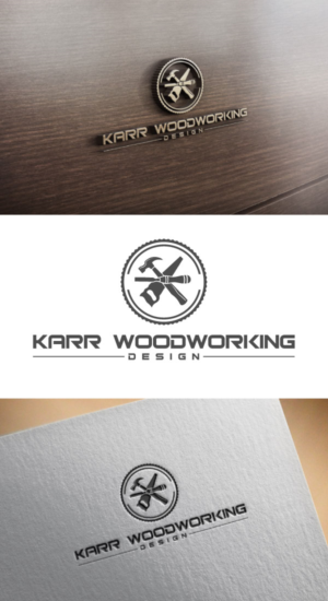 Diseño de Logo por expert pro para Karr Woodworking Design  | Diseño: #24744543