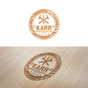 Diseño de Logo por ArtisticQuest para Karr Woodworking Design  | Diseño: #24779848