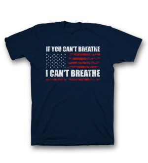 If you can't breathe, I can't breathe is a campaign aimed at unifying America and the world  | T-Shirt-Design von saka.aleksandar