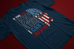 If you can't breathe, I can't breathe is a campaign aimed at unifying America and the world  | T-Shirt-Design von Yafi Mridha
