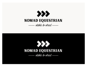 Logo Design by wonderland for Nomad Equestrian | Design: #24738860