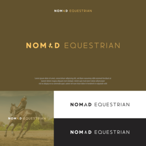 Logo Design by dumieucos for Nomad Equestrian | Design: #24757196