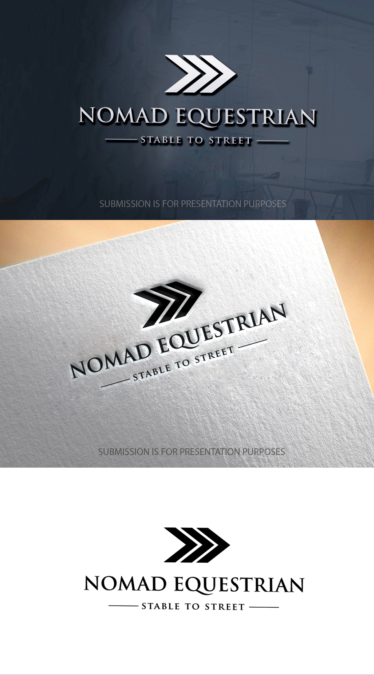 Logo Design by graphicevolution for Nomad Equestrian | Design #24737715