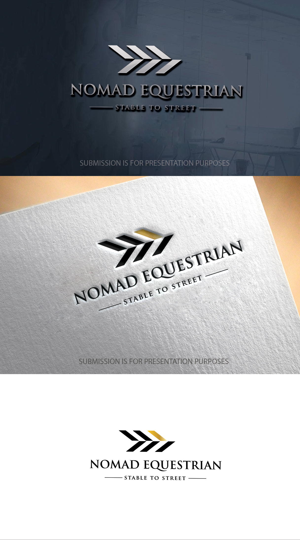 Logo Design by graphicevolution for Nomad Equestrian | Design #24737716