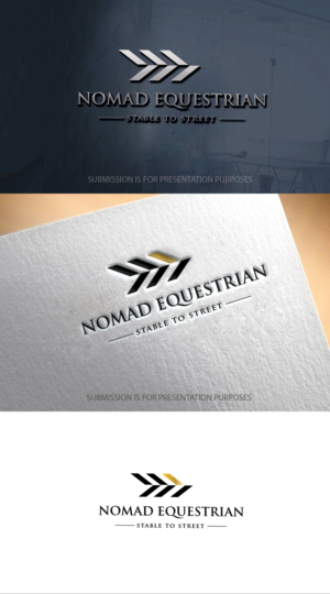 Logo Design by graphicevolution for Nomad Equestrian | Design: #24737716