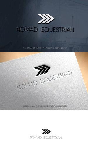 Logo Design by graphicevolution for Nomad Equestrian | Design: #24754758