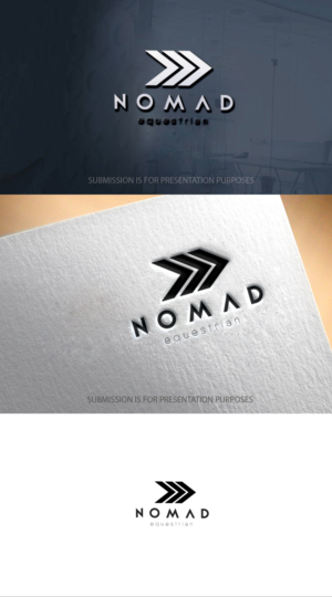 Logo Design by graphicevolution for Nomad Equestrian | Design: #24754759