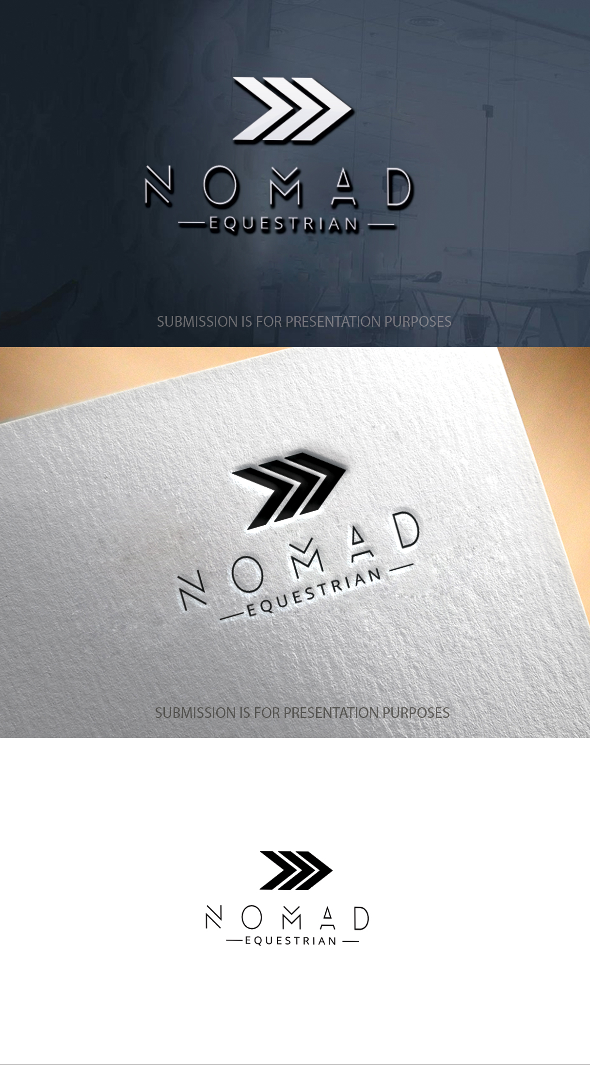 Logo Design by graphicevolution for Nomad Equestrian | Design #24754764