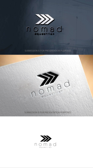 Logo Design by graphicevolution for Nomad Equestrian | Design: #24754765
