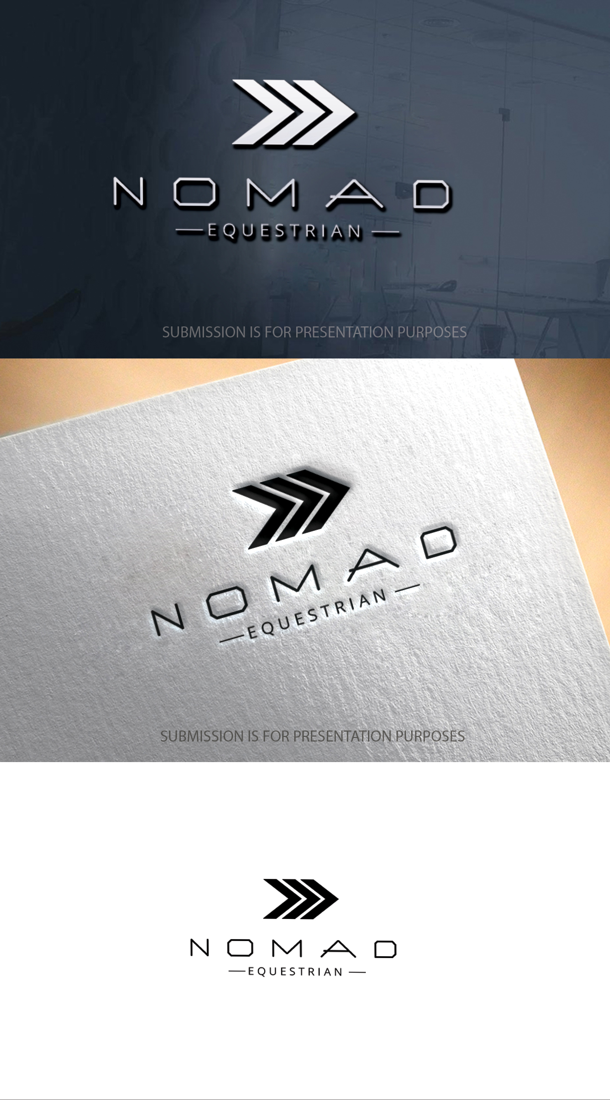 Logo Design by graphicevolution for Nomad Equestrian | Design #24754767