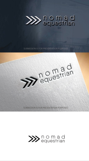 Logo Design by graphicevolution for Nomad Equestrian | Design: #24783403
