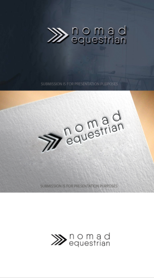 Logo Design by graphicevolution for Nomad Equestrian | Design: #24783408