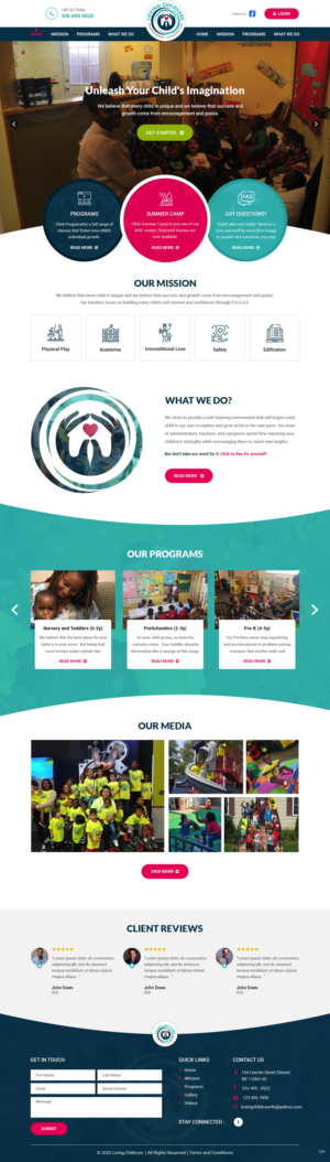 Diseño Web por pb para Loving Childcare | Diseño: #24748436