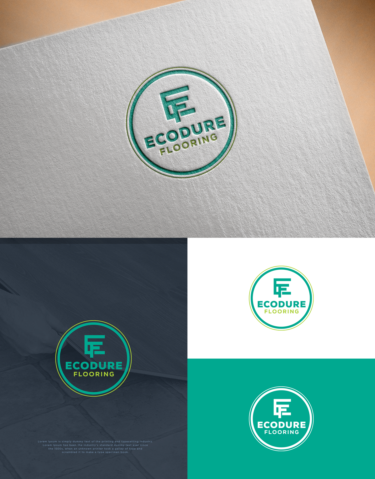 Logo Design by mintcreative for Ecodure Flooring | Design #24743914