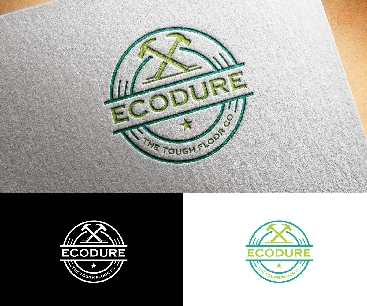 Logo Design by step forward 2 for Ecodure Flooring | Design #24743825