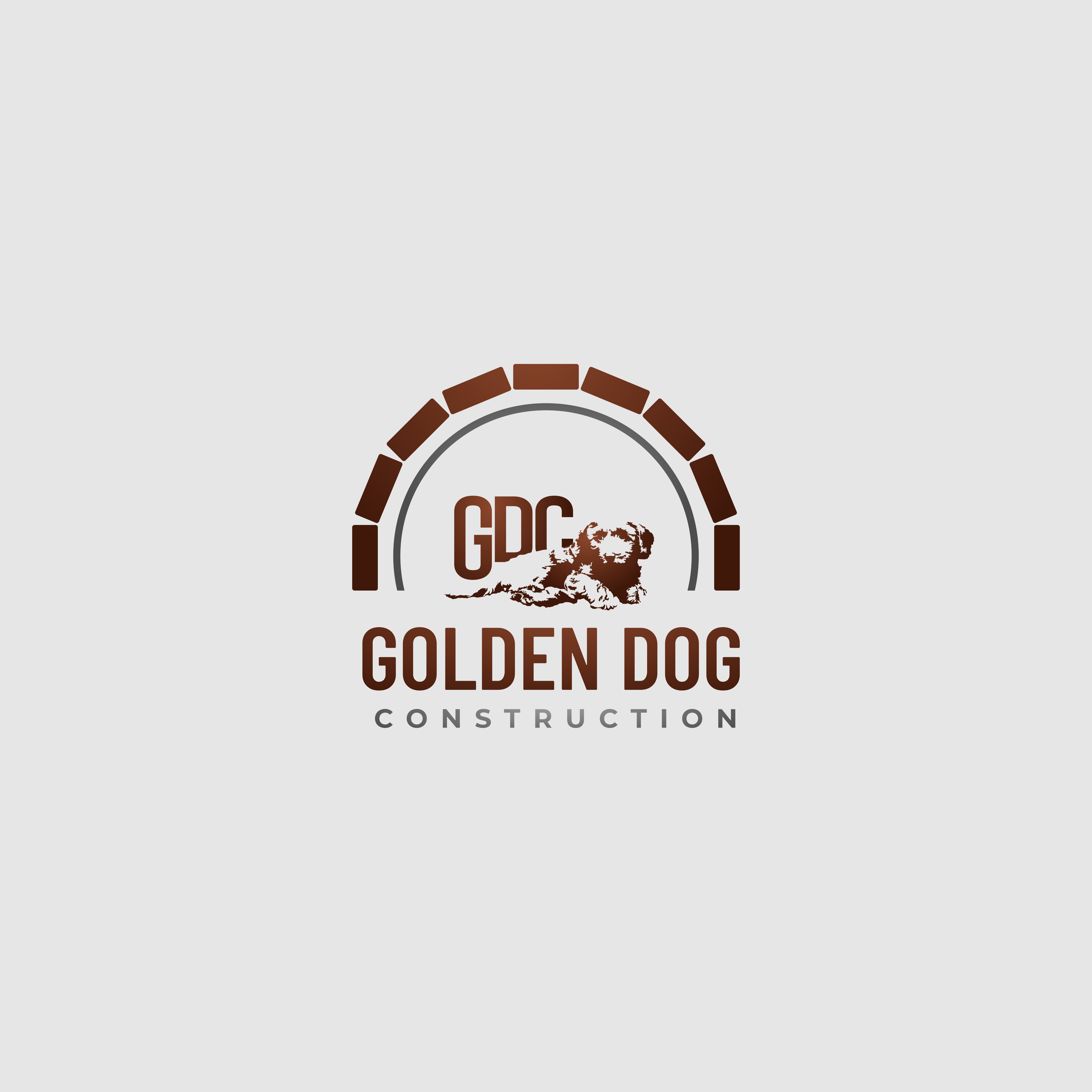 Logo-Design von toothless99 für Golden Dog Construction LLC | Design #24744276