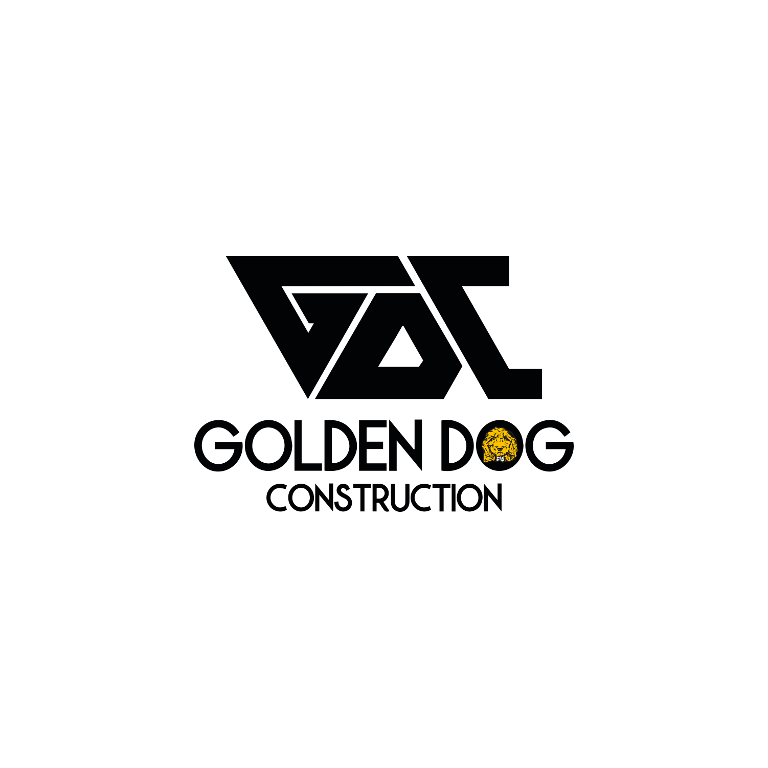 Logo Design by nadbook2323 for Golden Dog Construction LLC | Design #24738278