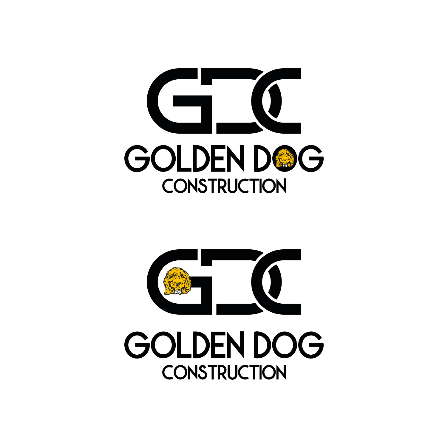 Logo-Design von nadbook2323 für Golden Dog Construction LLC | Design #24739860